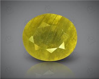 Natural Heated & Treated Yellow Sapphire Certified  4.84 carats -96560 